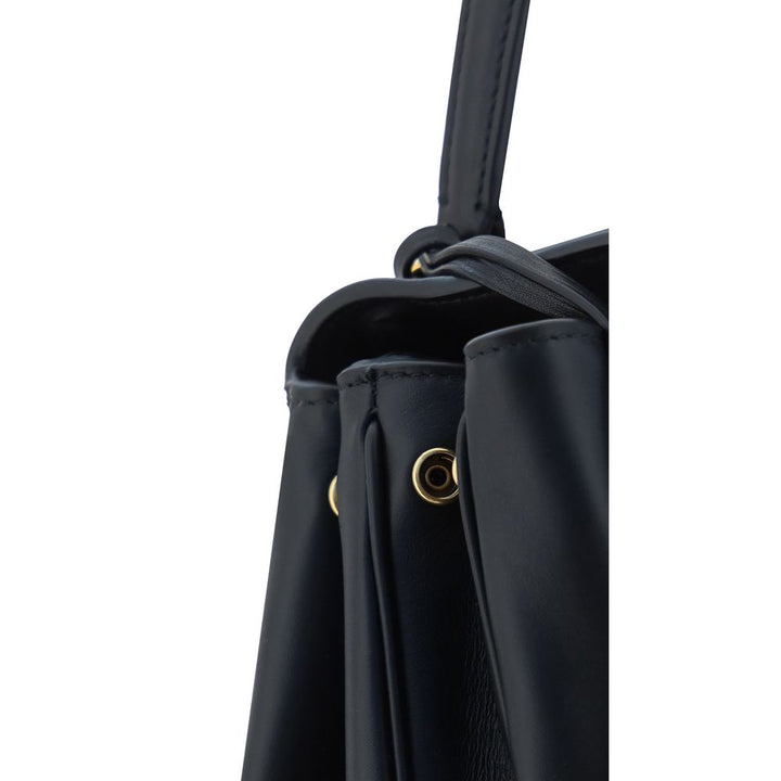 Balenciaga Black Calf Leather Bos Taurus Shoulder Bag