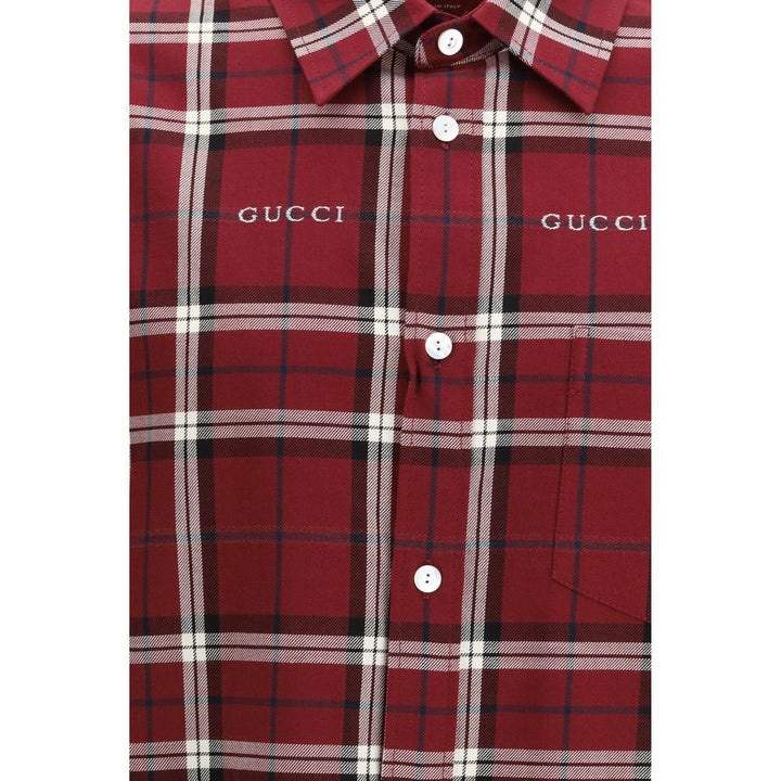 Gucci Multicolor Cotton Pattern Shirt