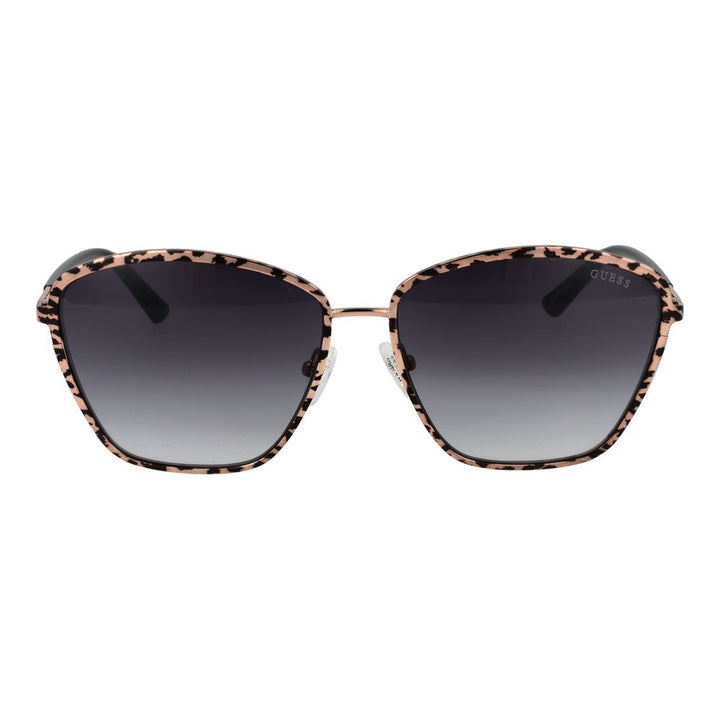 Guess Rose Gold Metal Sunglasses