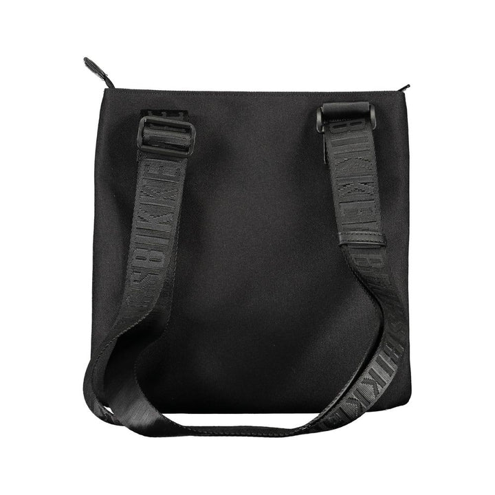 Bikkembergs Black Polyester Men Shoulder Bag