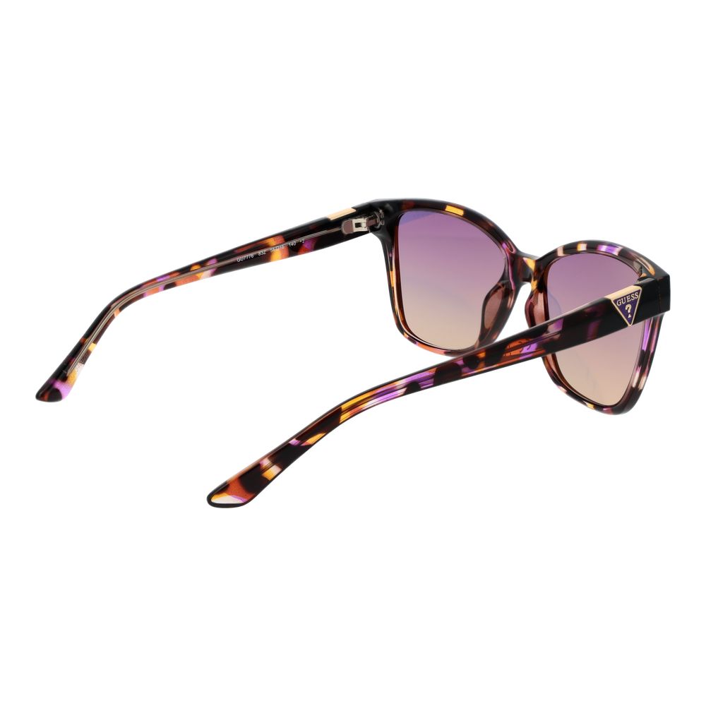 Guess Brown Stainless Steel Sunglasses
