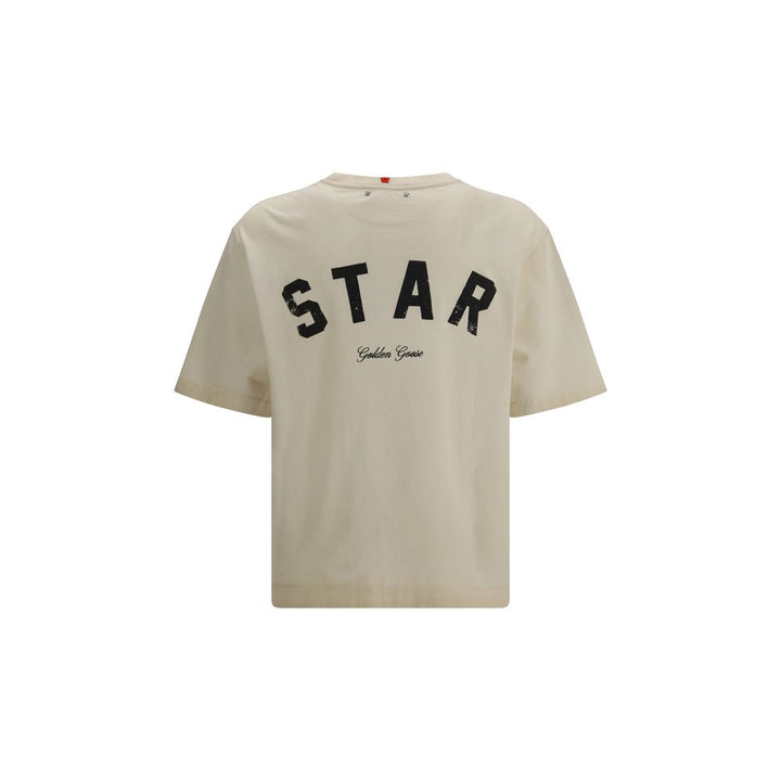 Golden Goose White Cotton T-Shirt
