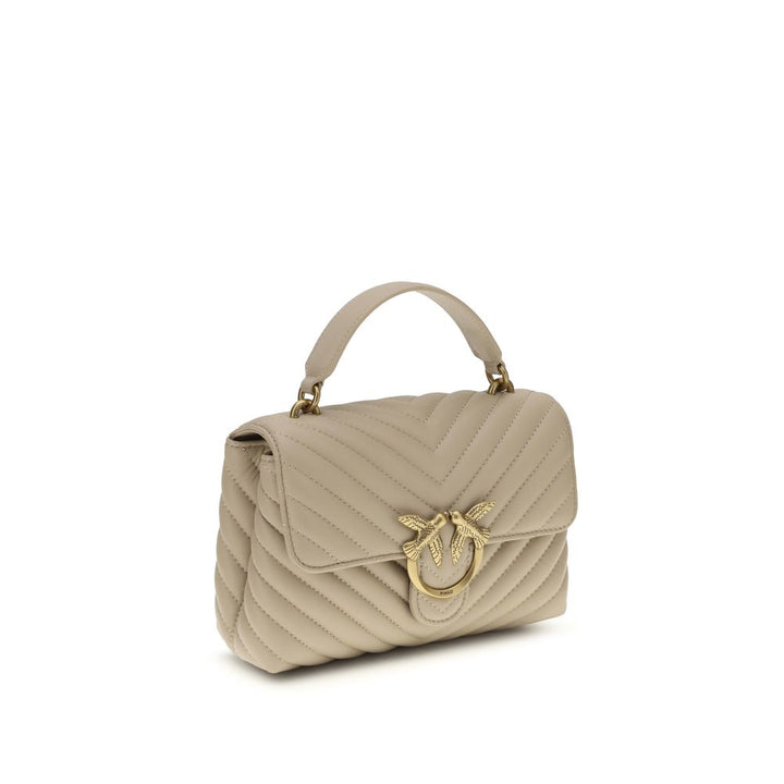 PINKO Beige Calf Leather Bos Taurus Wallet