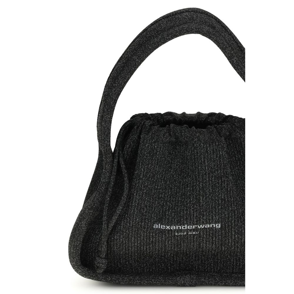 Alexander Wang Black Polyester Shoulder Bag