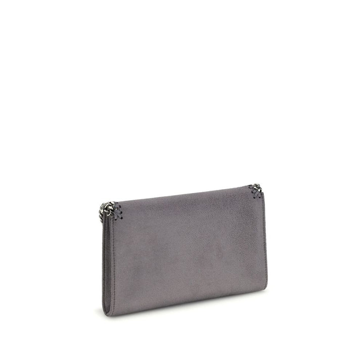 Stella McCartney Gray Polyester Shoulder Bag