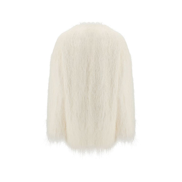 Loulou De Saison White Polyester Coat