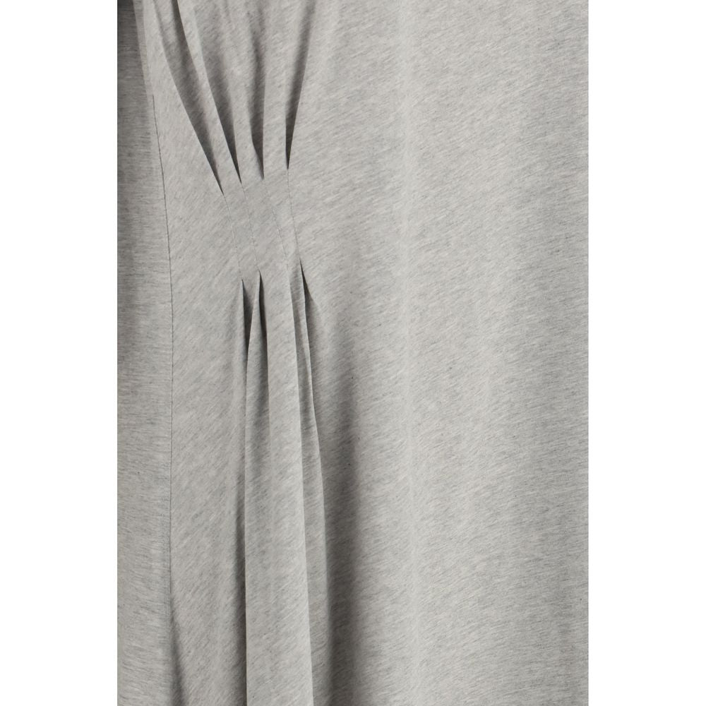 Loulou De Saison Gray Cotton Casual Dress