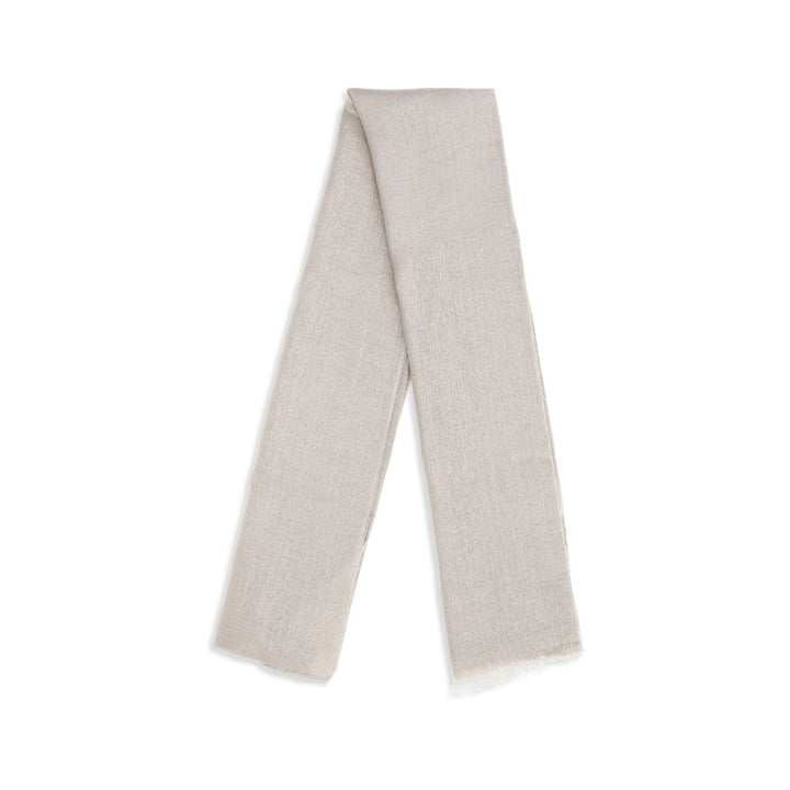 Brunello Cucinelli Beige Cashmere Scarf