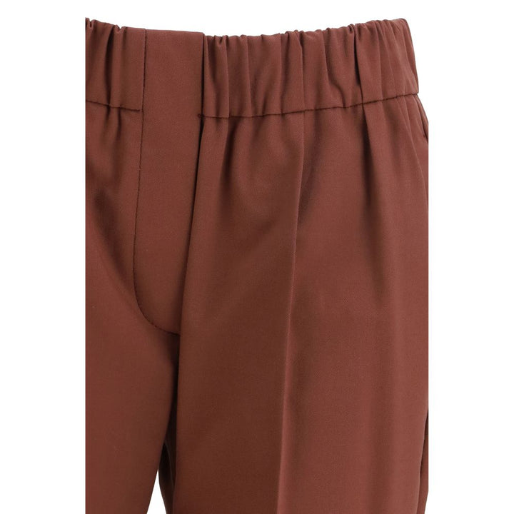 Brunello Cucinelli Multicolor Cotton Casual Pants