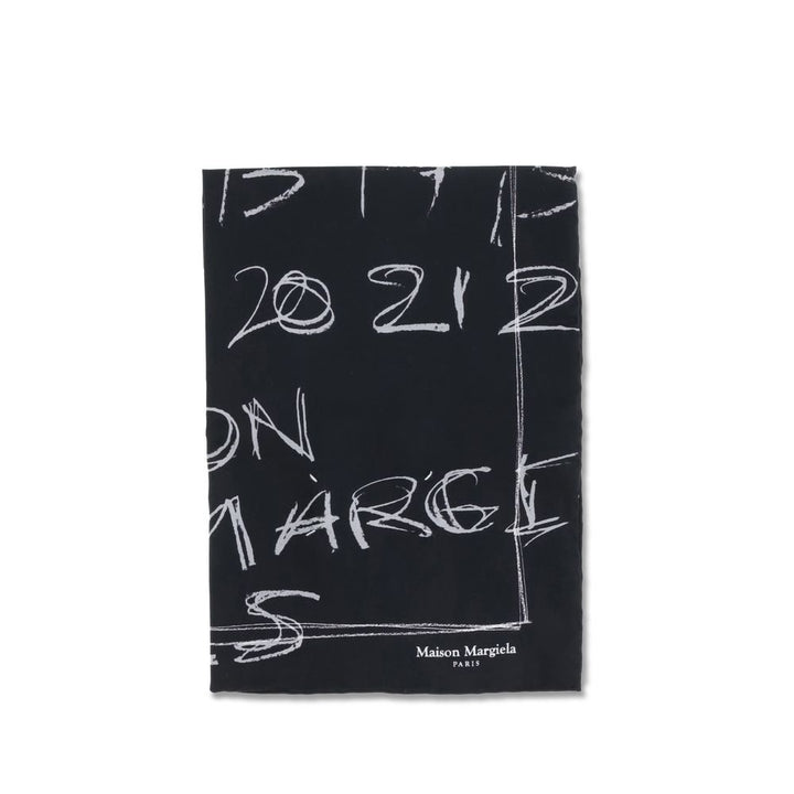 Margiela Black Silk Scarf