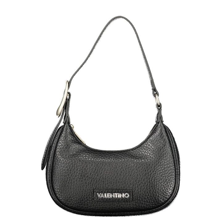 Mario Valentino Black Polyurethane Women Handbag