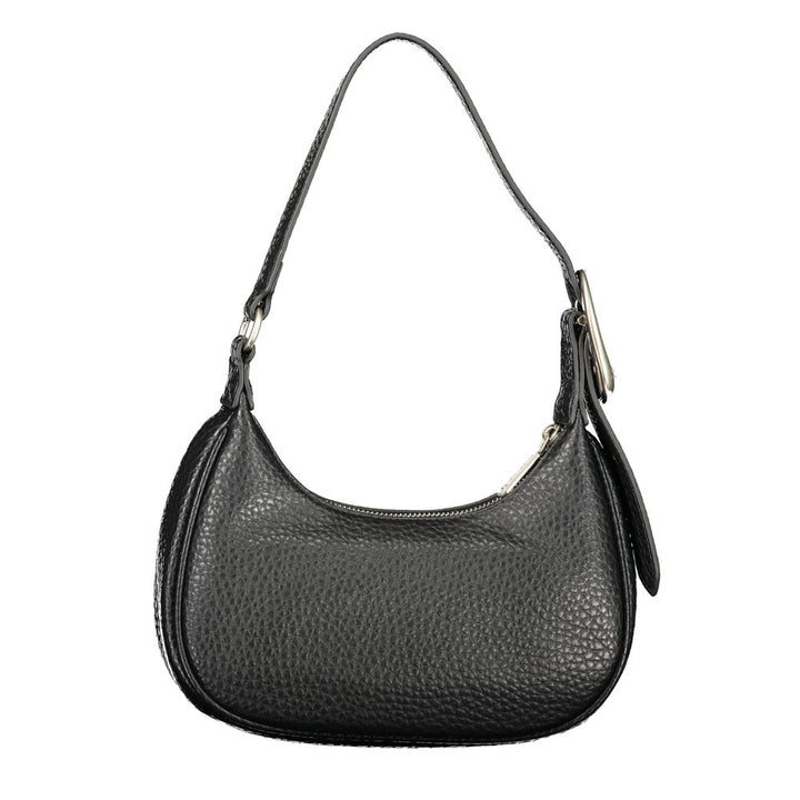 Mario Valentino Black Polyurethane Women Handbag