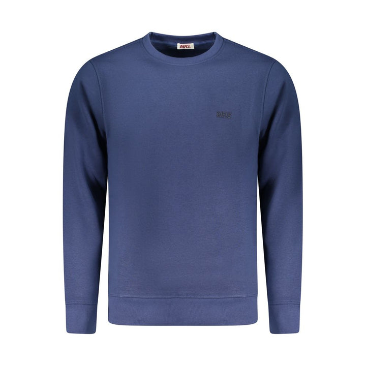 Rifle Blue Cotton Men Sweatshirt