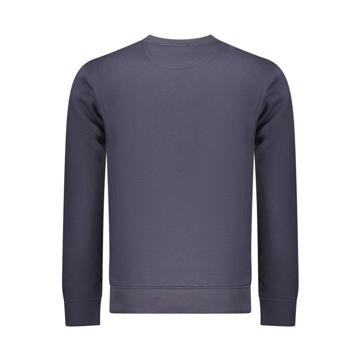 Coveri Moving Blue Cotton Men's Sweatshirt