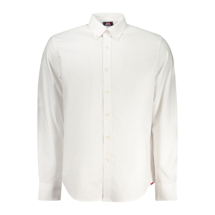Norway 1963 Bianco Cotton Mens Shirt