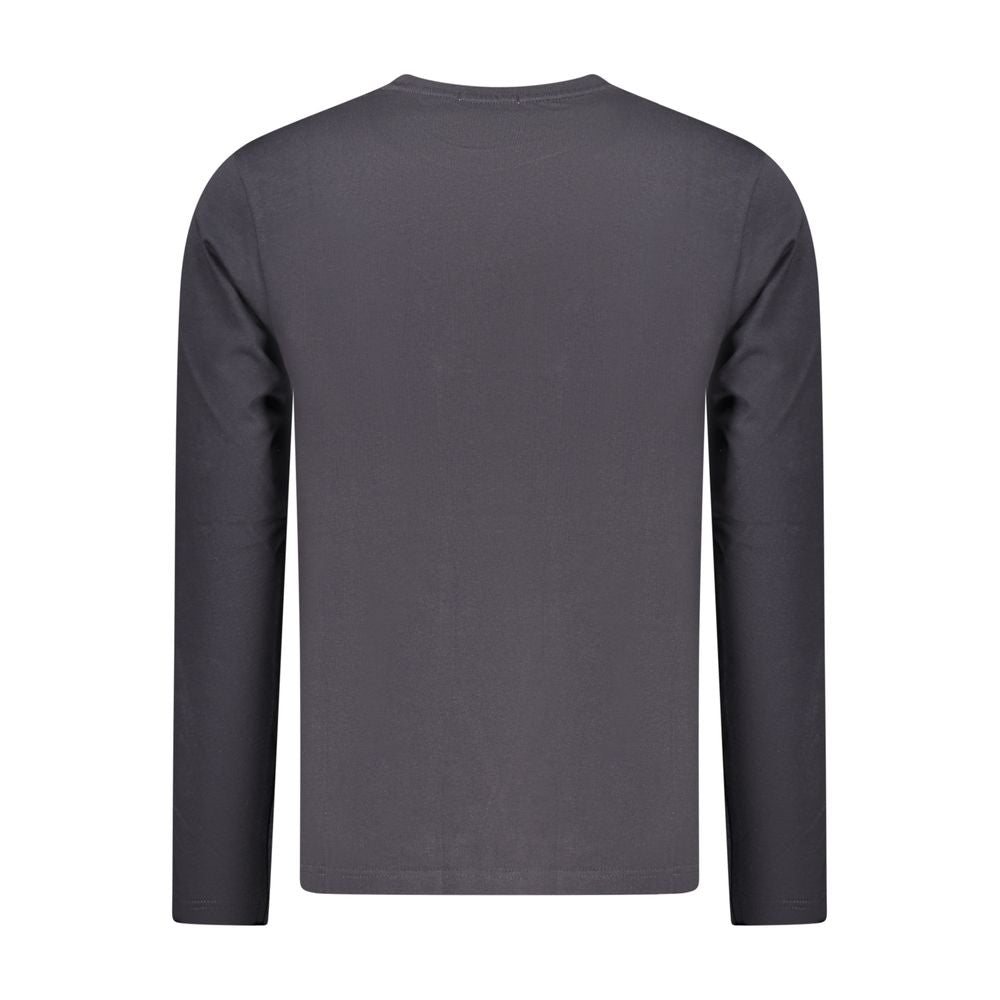 Coveri Moving Blu Cotton Men's T-Shirt