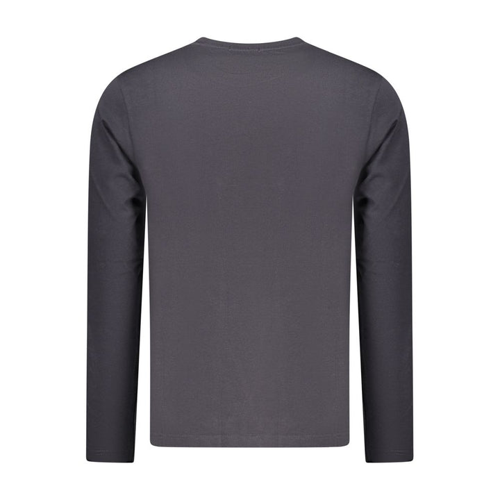 Coveri Moving Blu Cotton Men's T-Shirt