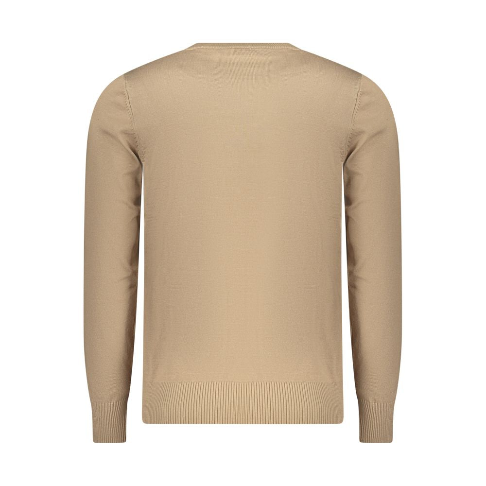 Rifle Beige Viscosa Mens Sweater