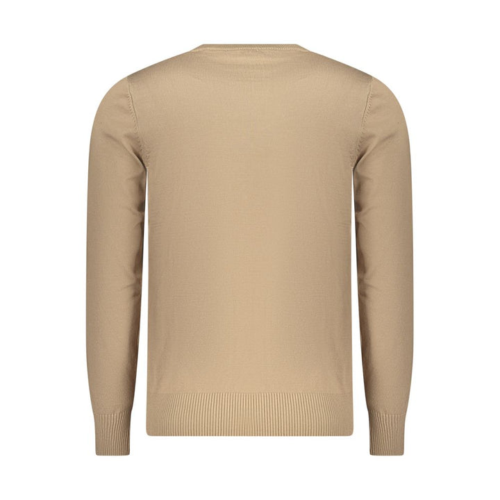 Rifle Beige Viscosa Mens Sweater
