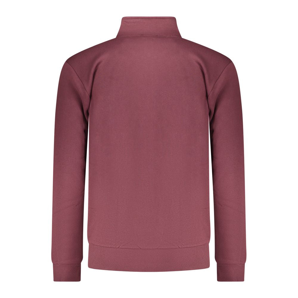 Coveri Moving Rosso Cotton Men Sweatshirt