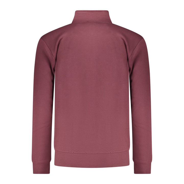 Coveri Moving Rosso Cotton Men Sweatshirt