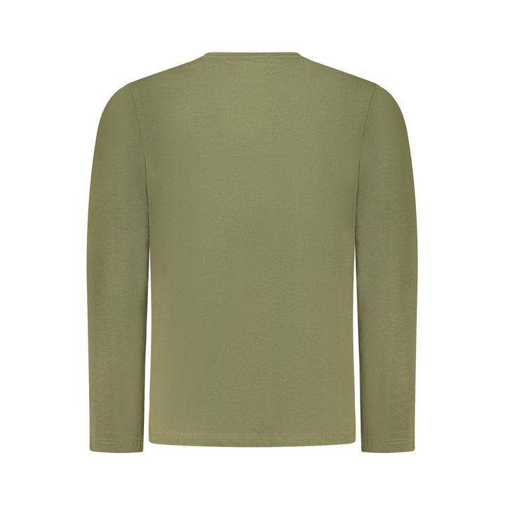 Coveri Moving Green Cotton Mens TShirt