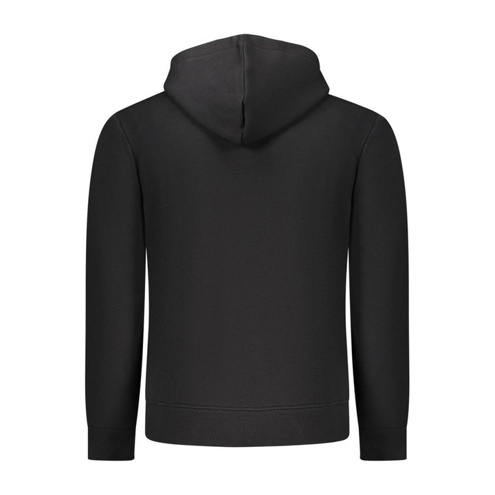Coveri Moving Black Cotton Men Sweatshirt