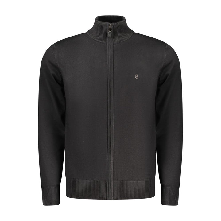 Coveri Moving Black Viscosa Mens Sweater