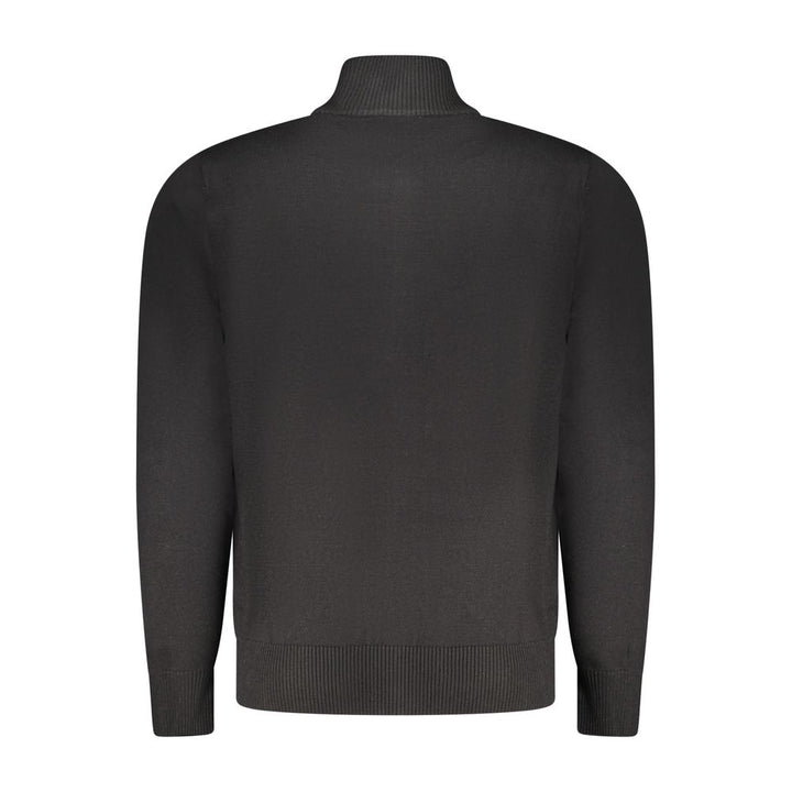 Coveri Moving Black Viscosa Mens Sweater