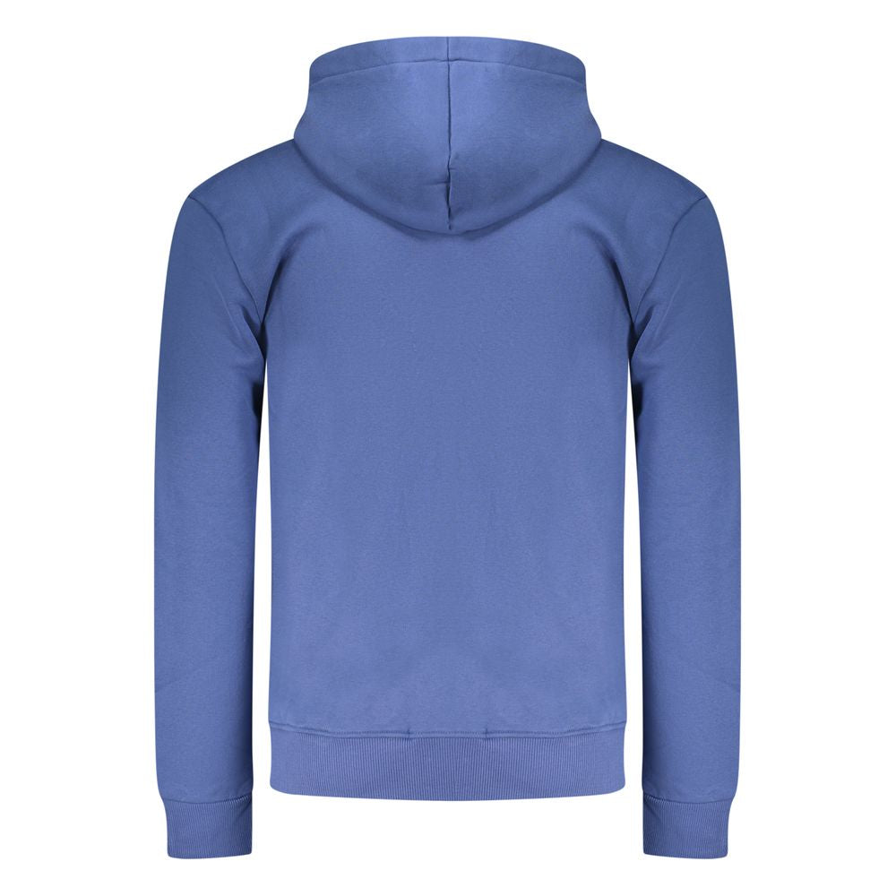 Coveri Moving Blue Cotton Men's Sweatshirt