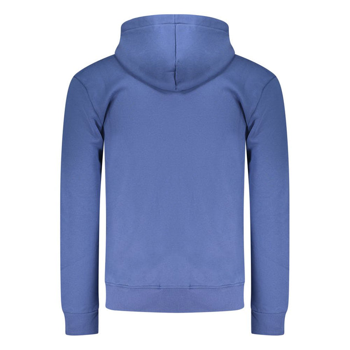 Coveri Moving Blue Cotton Men's Sweatshirt