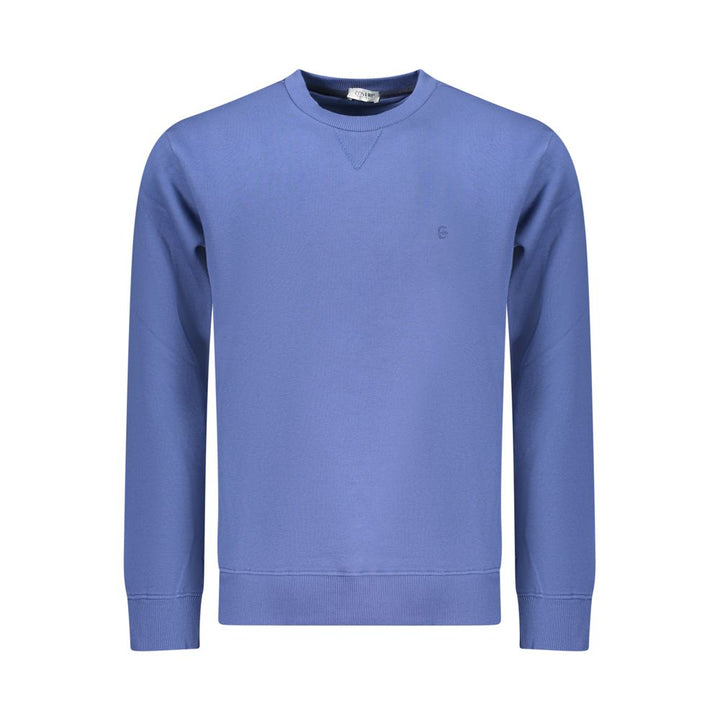 Coveri Moving Blue Cotton Sweatshirt