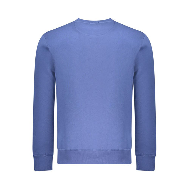 Coveri Moving Blue Cotton Sweatshirt