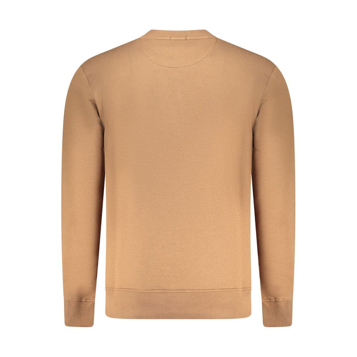 Coveri Moving Brown Cotton Sweatshirt