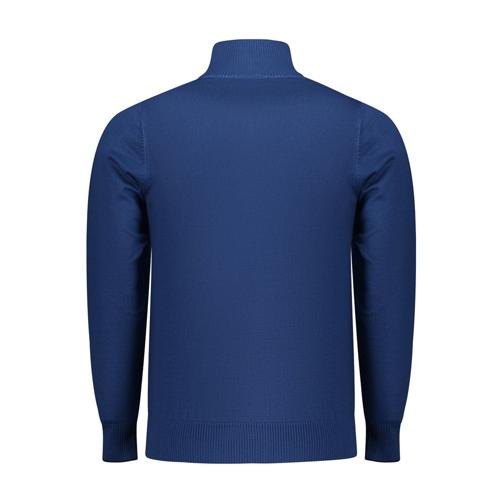 Coveri Moving Blue Nylon Sweatshirt