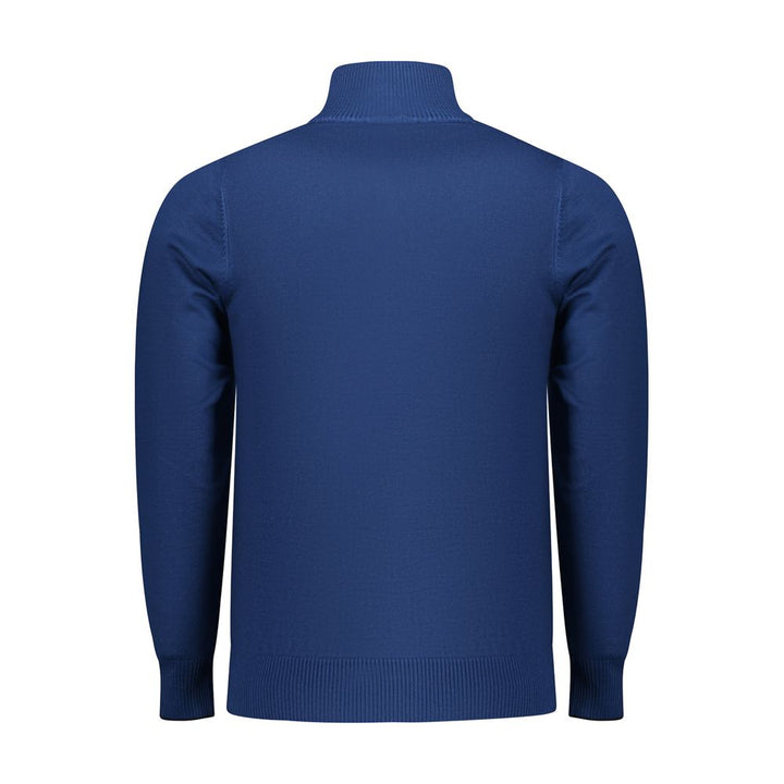 Coveri Moving Blue Nylon Sweatshirt