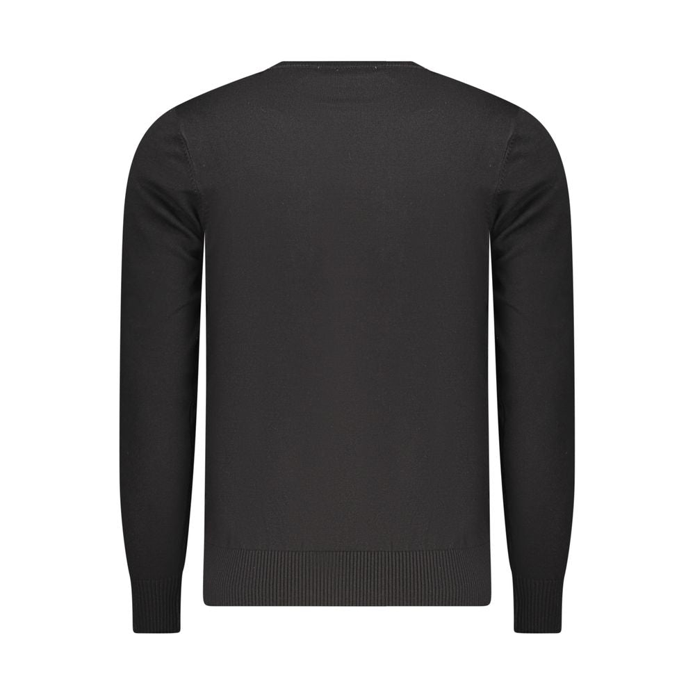 Coveri Moving Black Nylon Sweatshirt