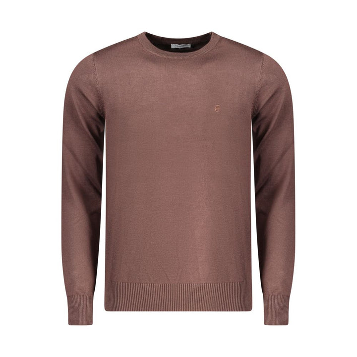 Coveri Moving Brown Nylon Sweatshirt