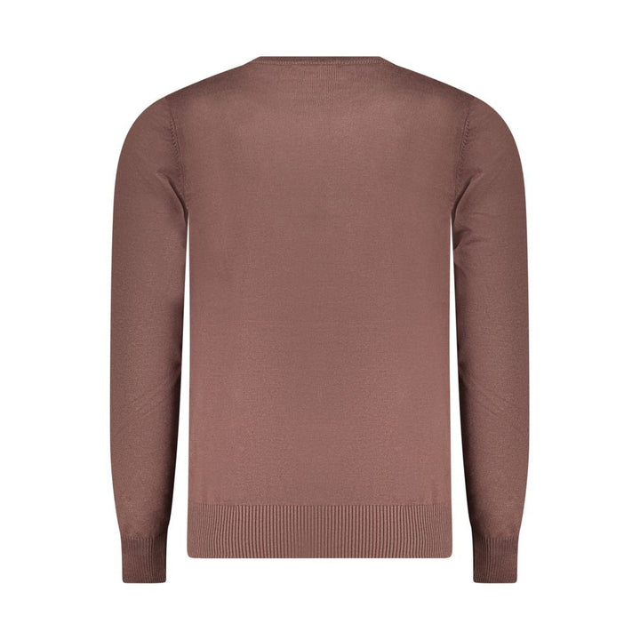 Coveri Moving Brown Nylon Sweatshirt