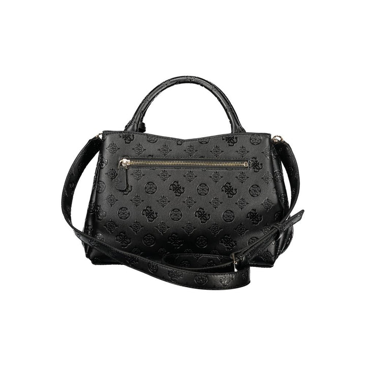 Guess Jeans Black Polyethylene Handbag
