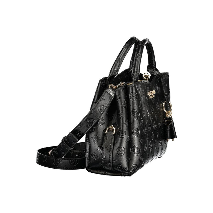 Guess Jeans Black Polyethylene Handbag