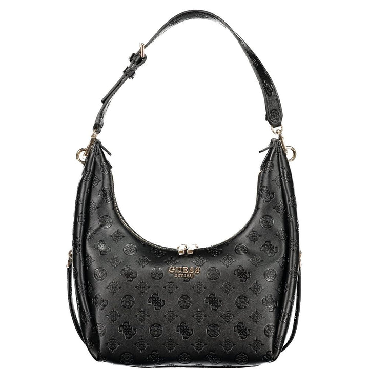 Guess Jeans Black Polyethylene Handbag
