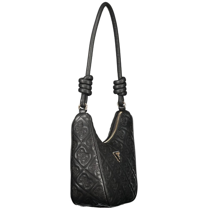 Guess Jeans Black Polyethylene Handbag