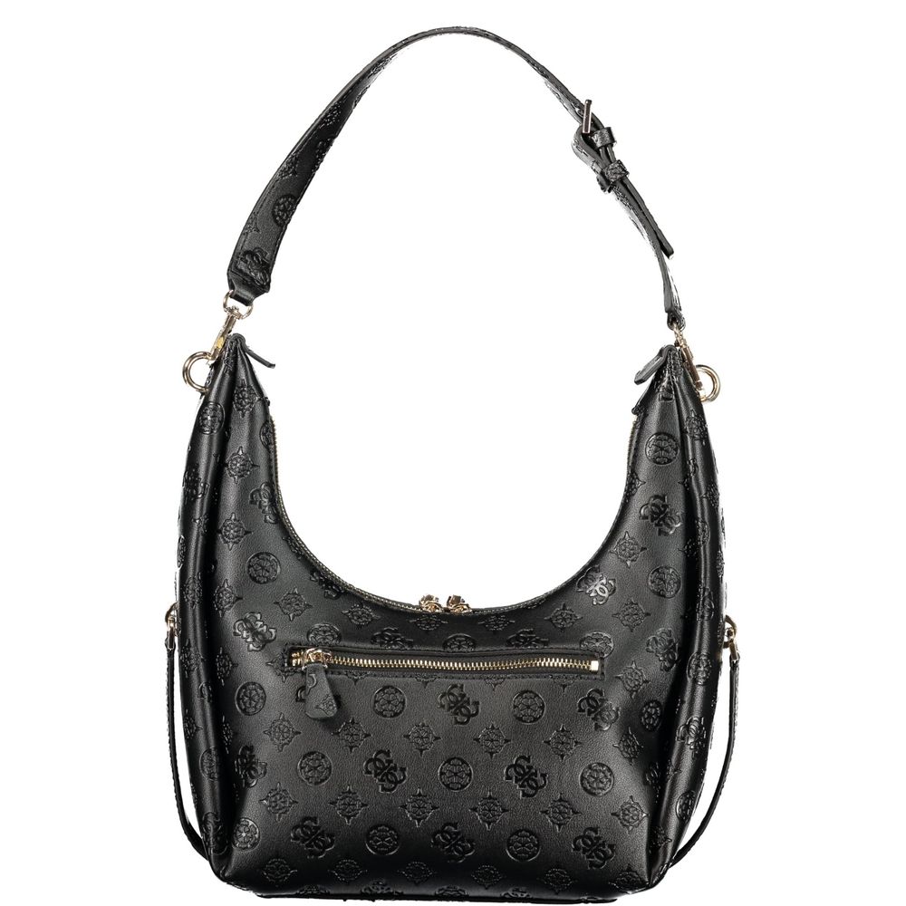Guess Jeans Black Polyethylene Handbag