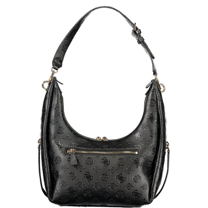 Guess Jeans Black Polyethylene Handbag