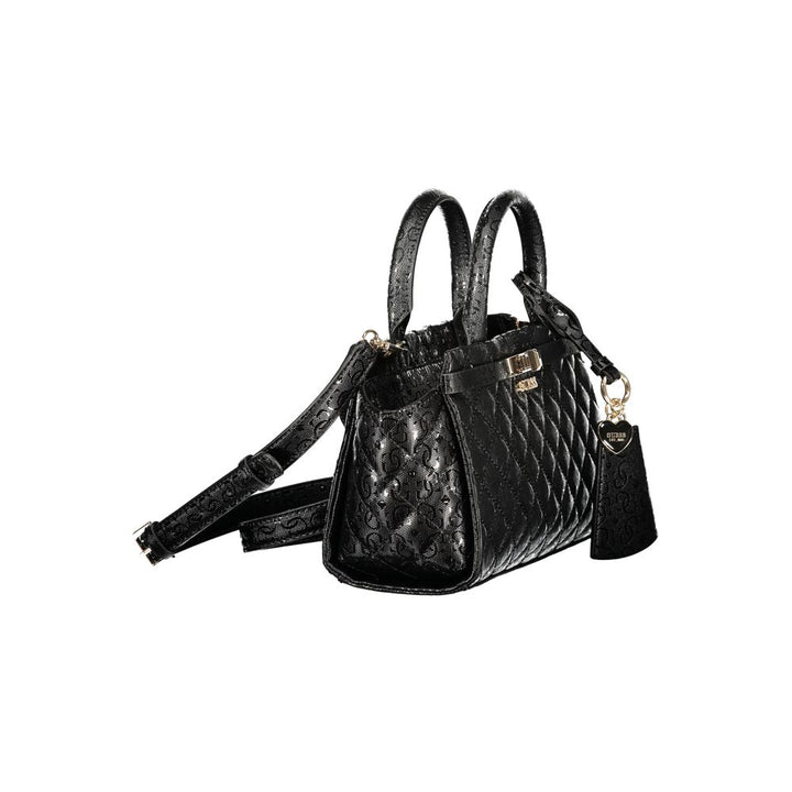Guess Jeans Black Polyethylene Handbag