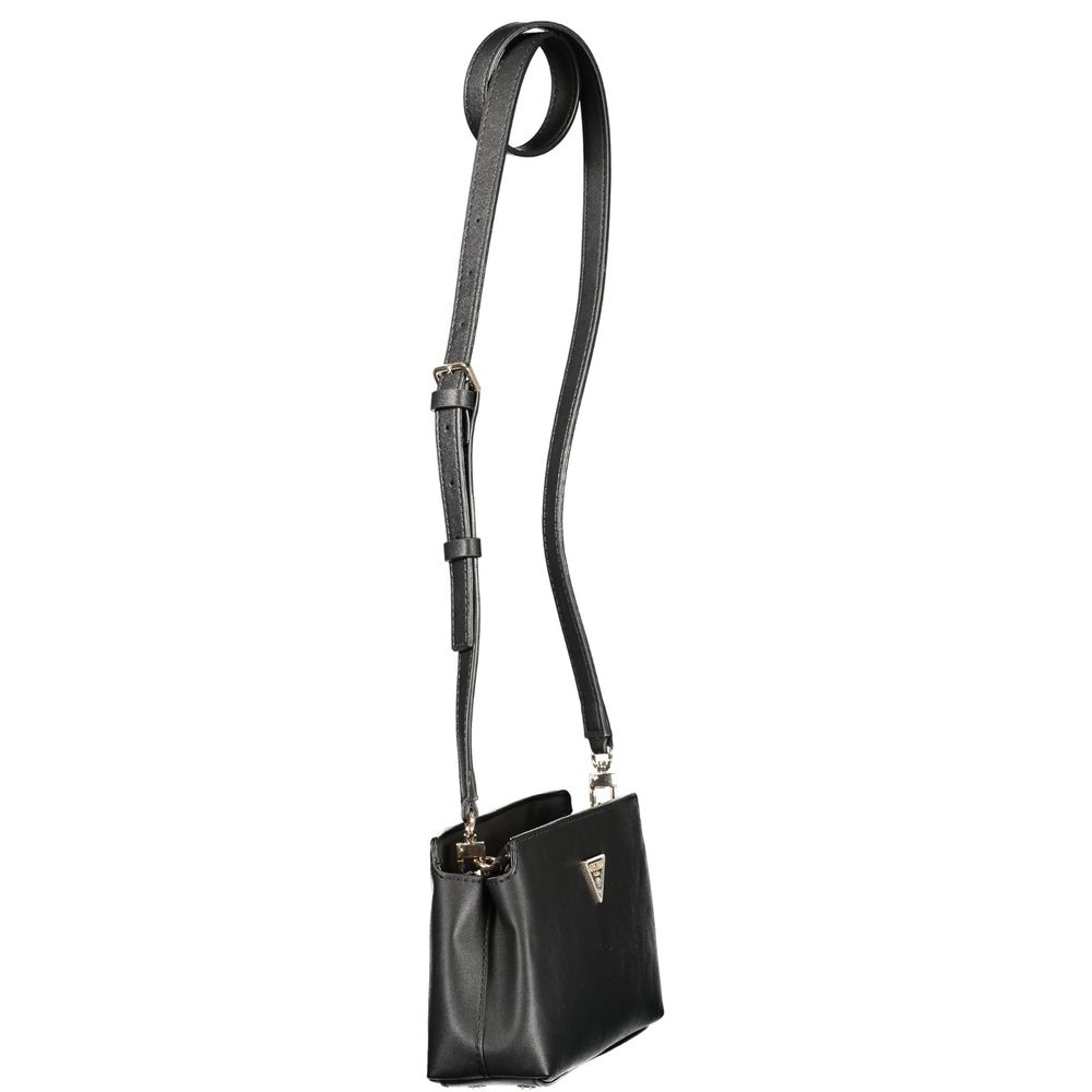 Guess Jeans Black Polyethylene Handbag