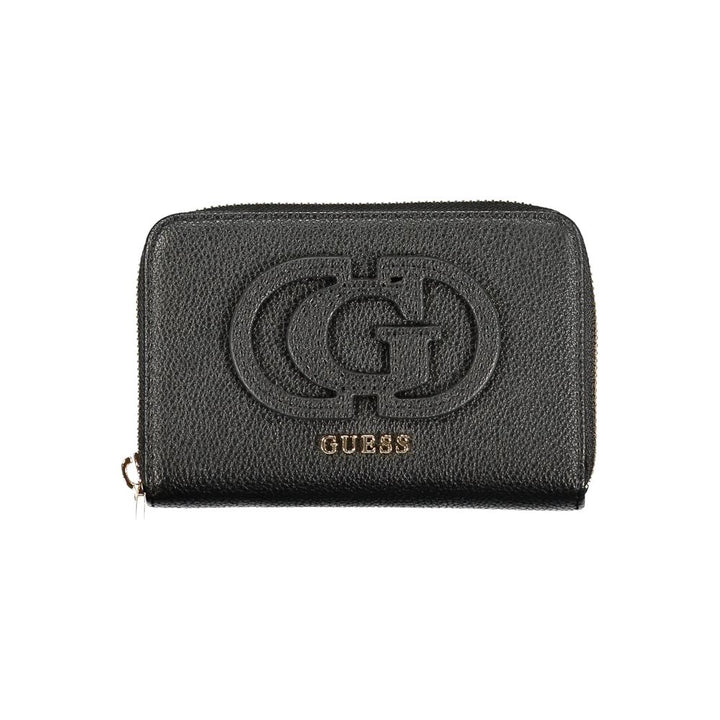 Guess Jeans Black Polyethylene Wallet