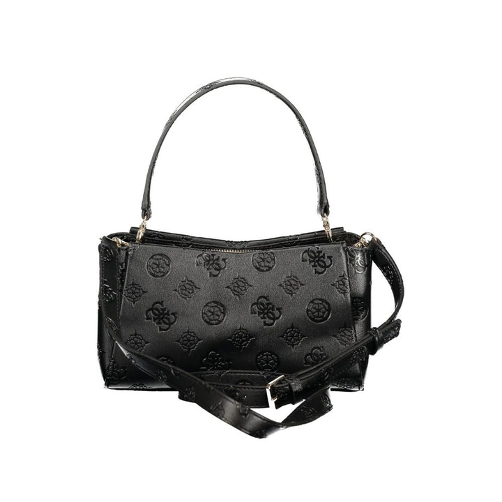 Guess Jeans Black Polyethylene Handbag