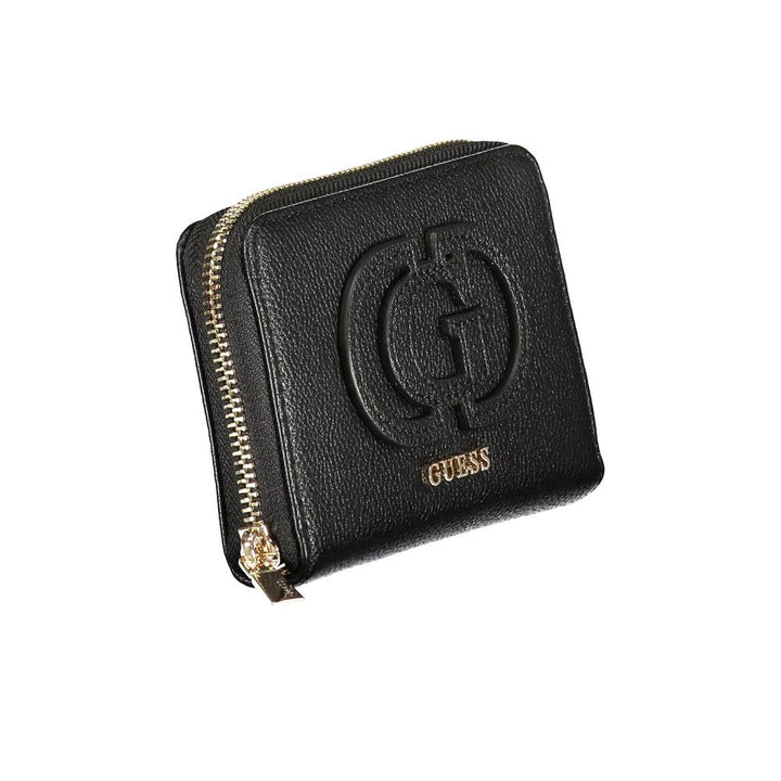 Guess Jeans Black Polyethylene Wallet